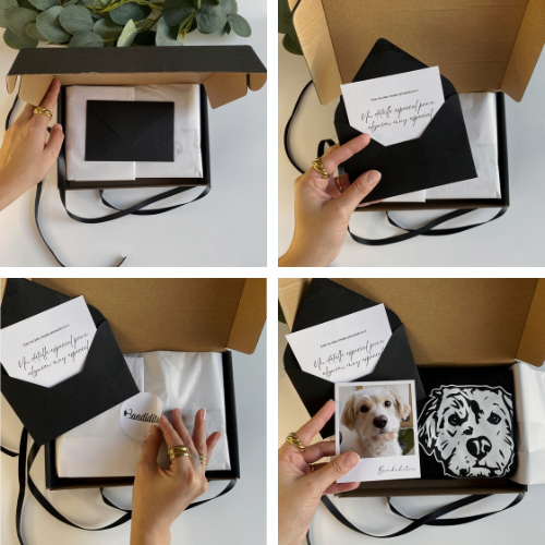 Empaque para regalo + Tarjeta