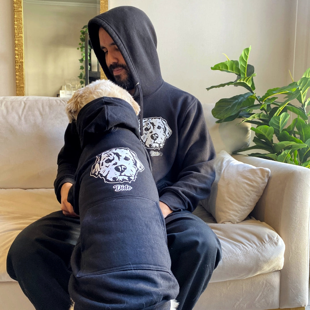 Polerón hoodie para perro con su carita 🐶🐈 (Personalizado)