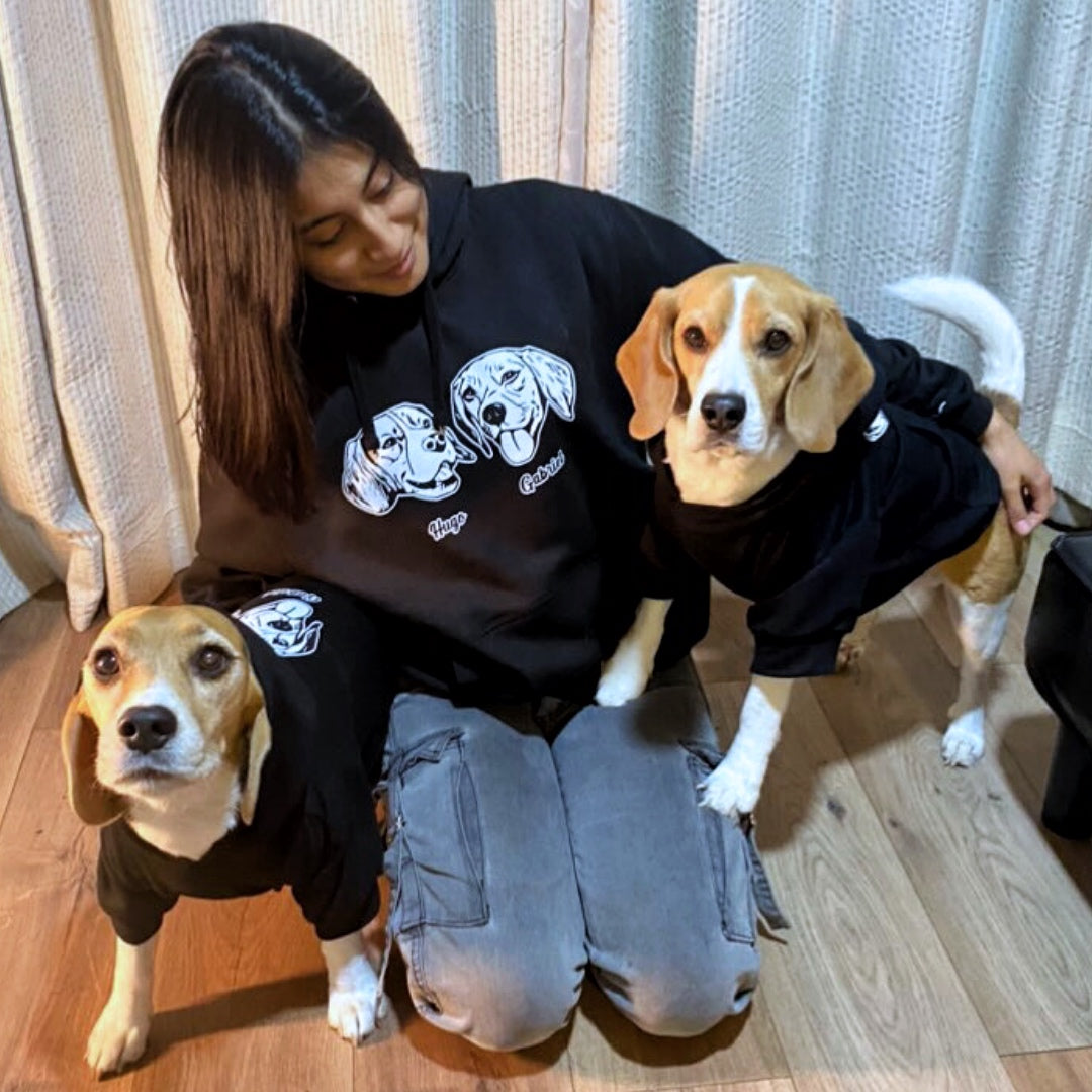 Polerón hoodie para perro con su carita 🐶🐈 (Personalizado)