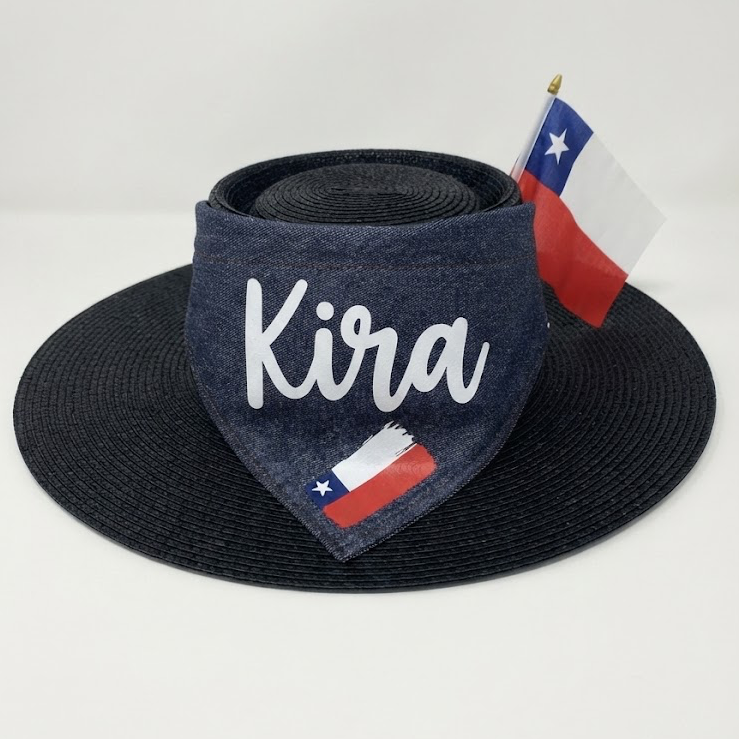Bandana Fiestas Patrias con su nombre