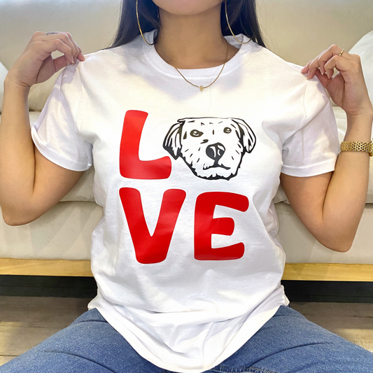 Polera LOVE (Personalizada - Unisex)