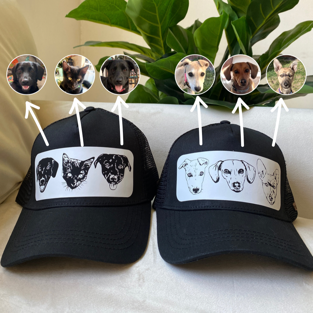 Gorro con la cara de tu perrito o gato (unisex)