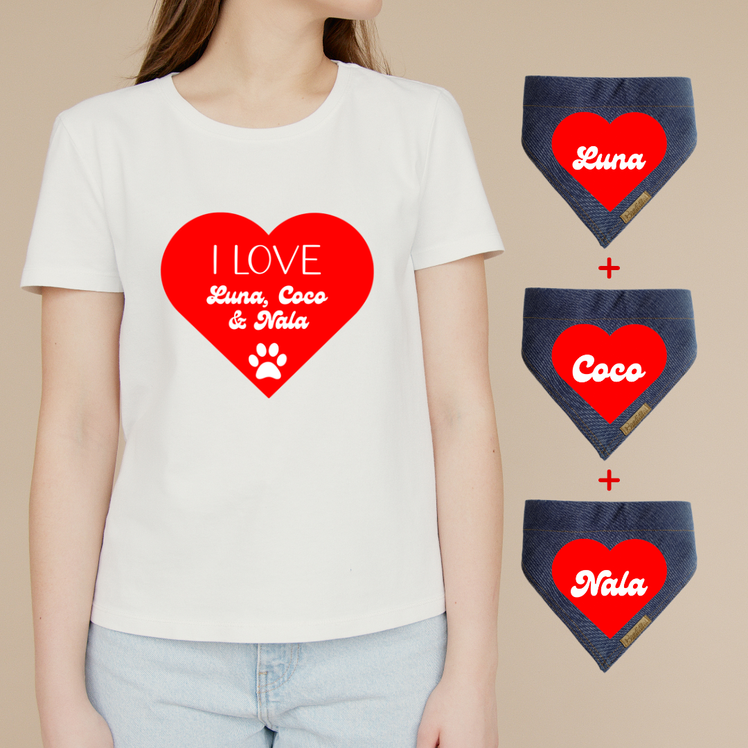 Match MI CORAZÓN ❤️ (Personalizado - Unisex)