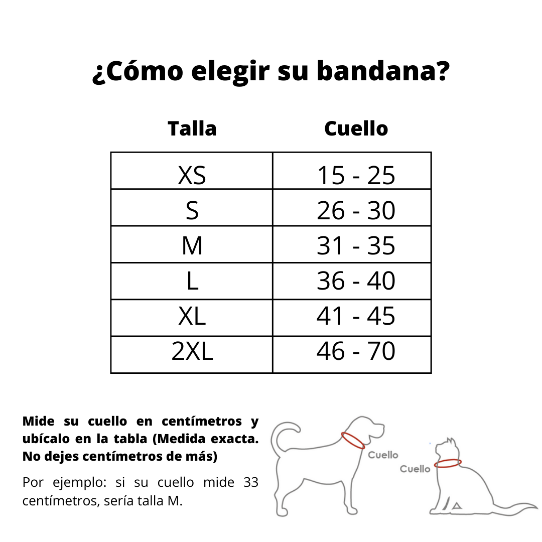 Bandana de etiqueta / gala